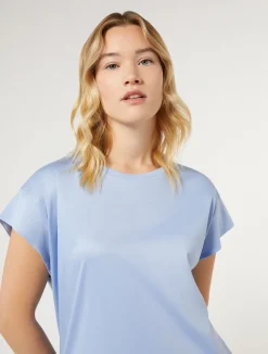 Clearance Marina Rinaldi Jersey T-shirt LIGHTBLUE
