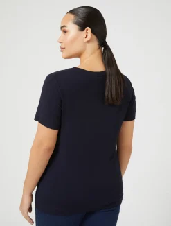 Hot Marina Rinaldi Jersey T-shirt CORNFLOWERBLUE