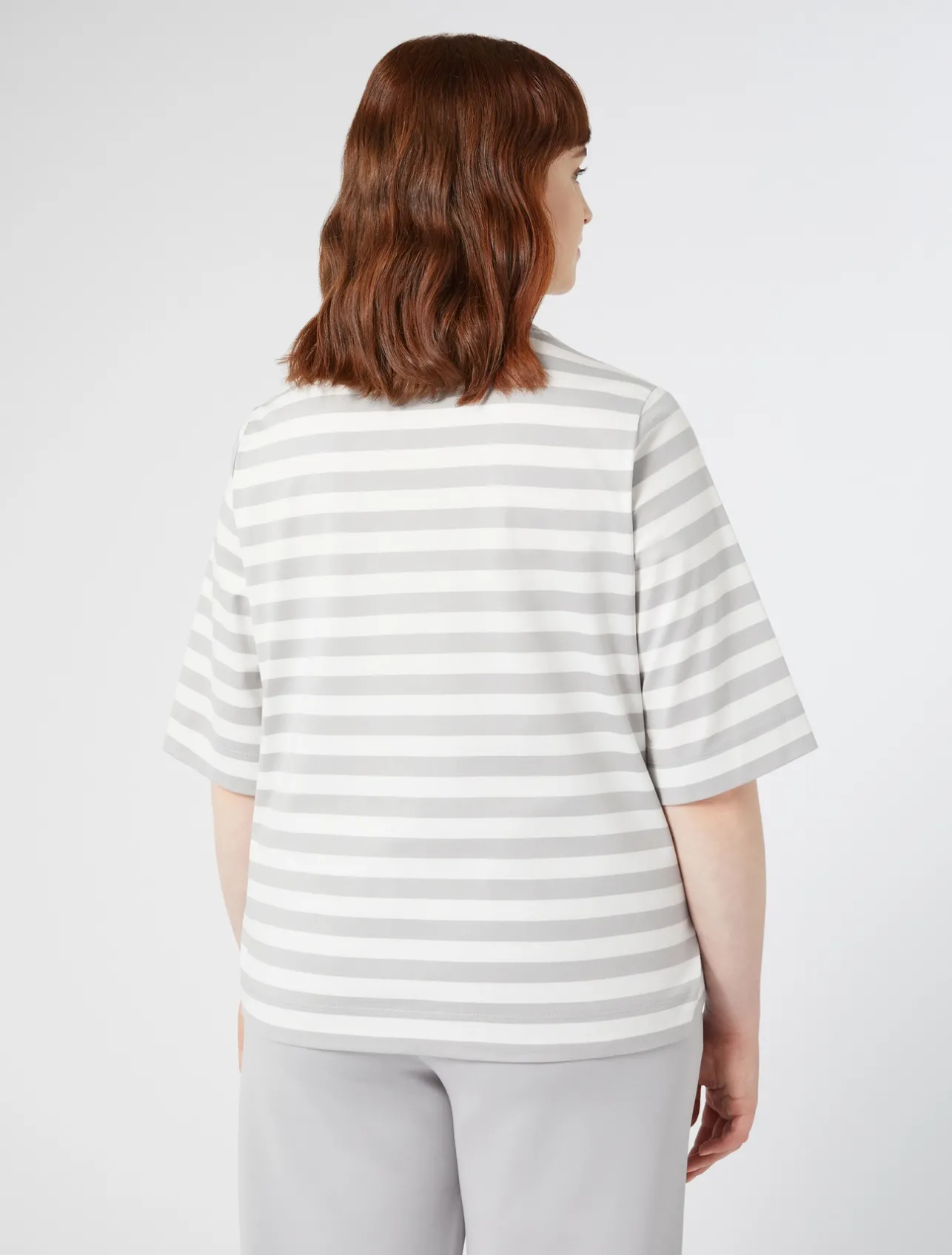 Hot Marina Rinaldi Jersey T-shirt MEDIUMGREY