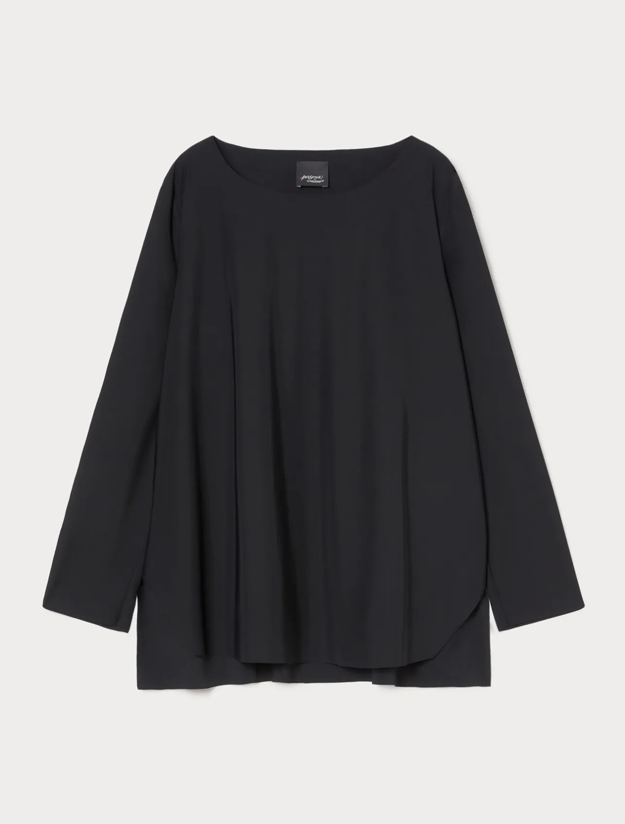 New Marina Rinaldi Jersey T-shirt BLACK