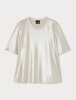 Discount Marina Rinaldi Jersey T-shirt SAND