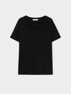 New Marina Rinaldi Jersey T-shirt BLACK