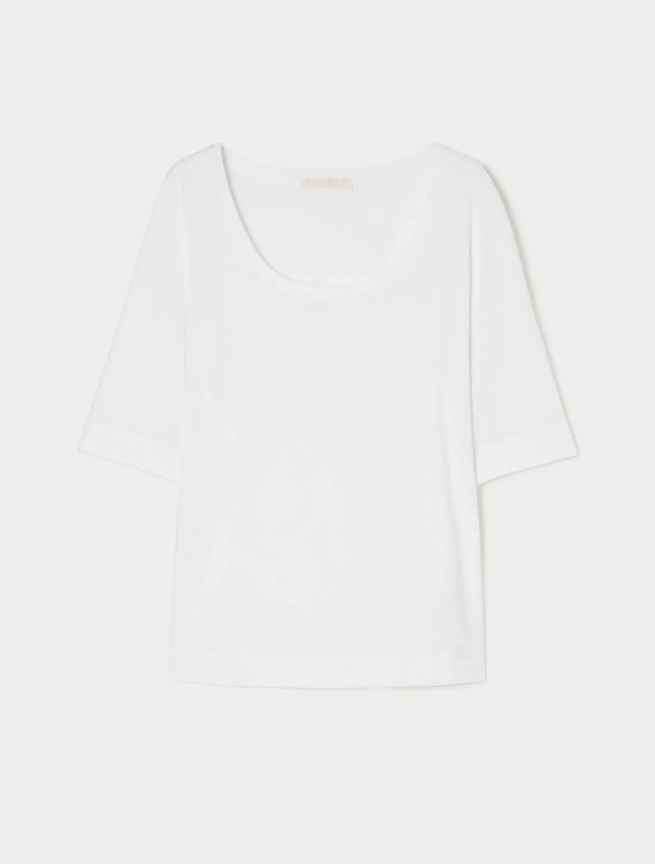 Outlet Marina Rinaldi Jersey T-shirt OPTICALWHITE