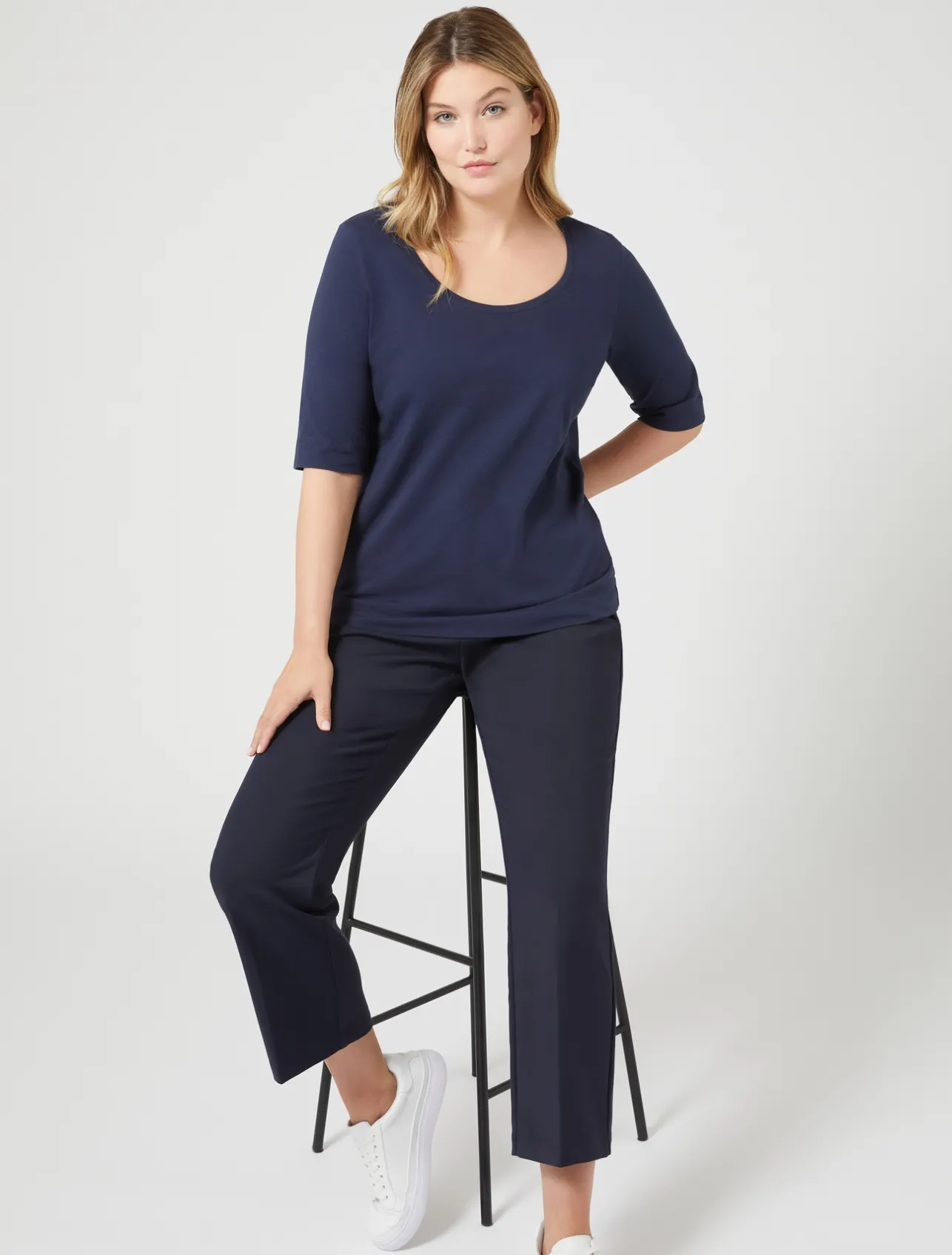 Hot Marina Rinaldi Jersey T-shirt CORNFLOWERBLUE