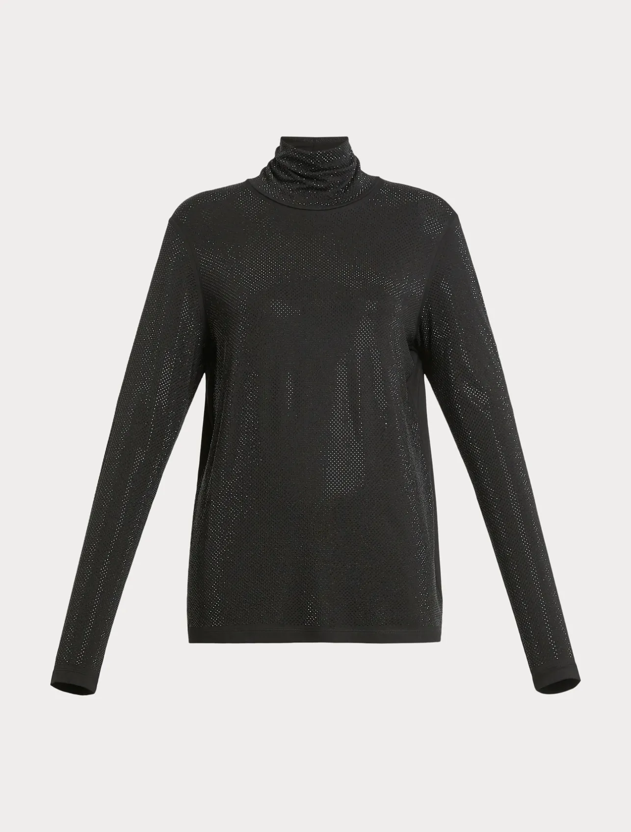 Hot Marina Rinaldi Jersey T-shirt with rhinestones BLACK