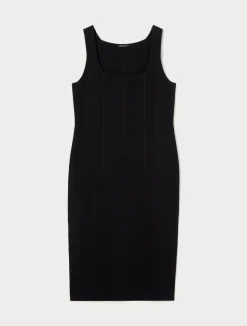 Online Marina Rinaldi Knit dress BLACK