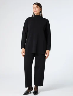 Hot Marina Rinaldi Knit trousers BLACK