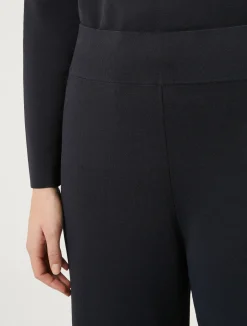 Outlet Marina Rinaldi Knit trousers MIDNIGHTBLUE