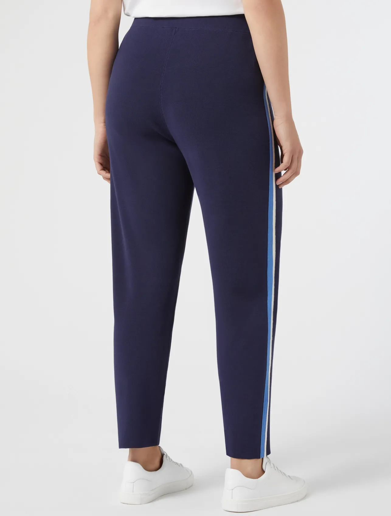 Discount Marina Rinaldi Knit trousers NAVY