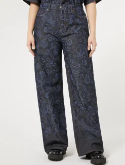 Hot Marina Rinaldi Lasered denim jeans NAVY