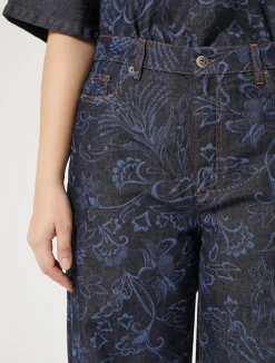 Hot Marina Rinaldi Lasered denim jeans NAVY