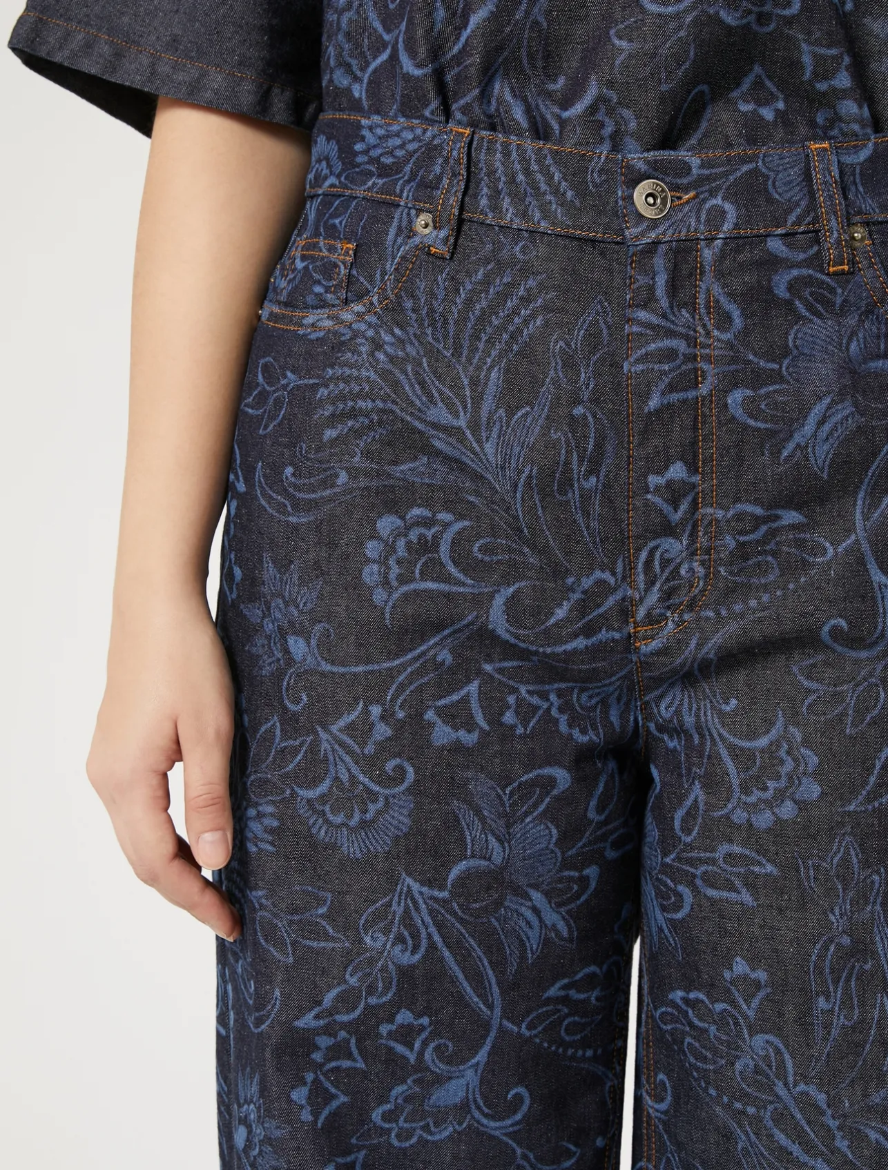 Hot Marina Rinaldi Lasered denim jeans NAVY