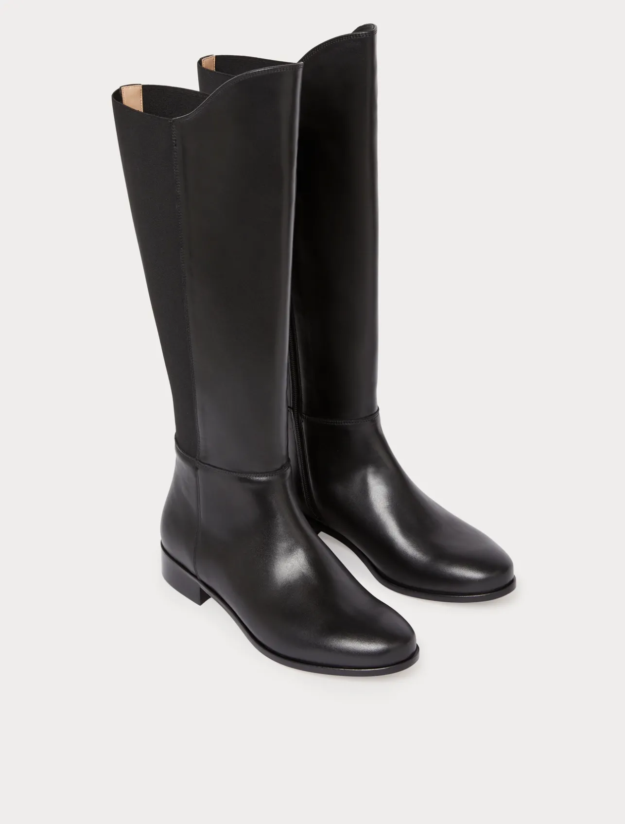Fashion Marina Rinaldi Leather boots BLACK