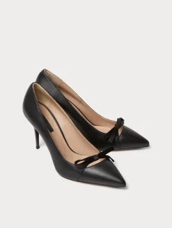 New Marina Rinaldi Leather court shoes BLACK