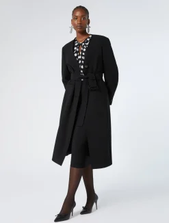 New Marina Rinaldi Leather court shoes BLACK