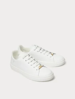 Online Marina Rinaldi Leather sneakers OPTICALWHITE