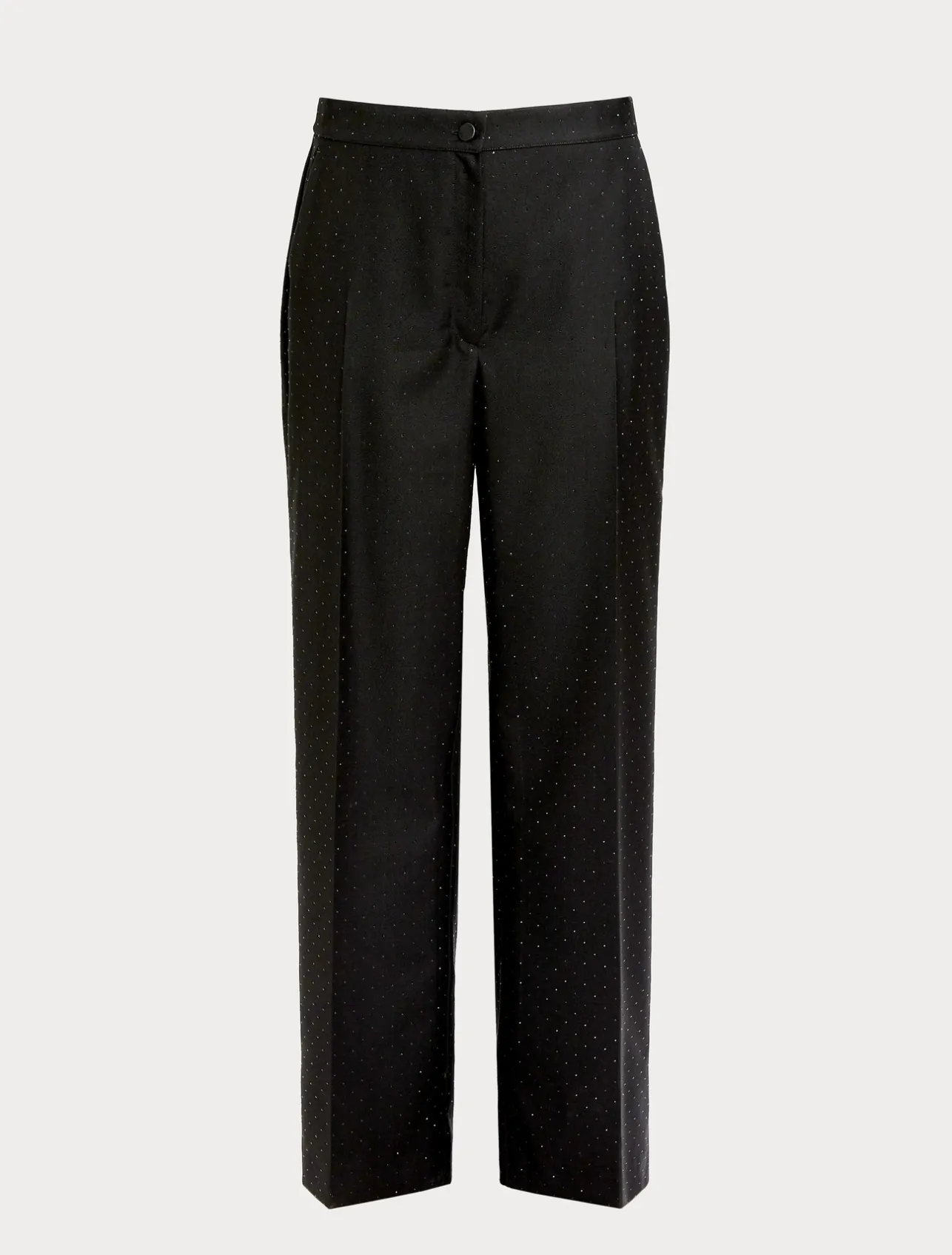 Hot Marina Rinaldi Levantine trousers with rhinestones BLACK