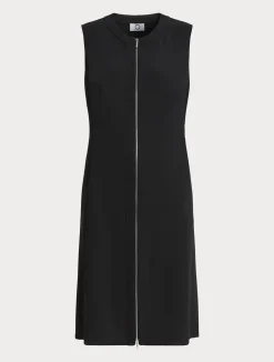 Online Marina Rinaldi Lightweight cady dress BLACK