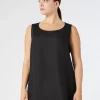 New Marina Rinaldi Linen top BLACK