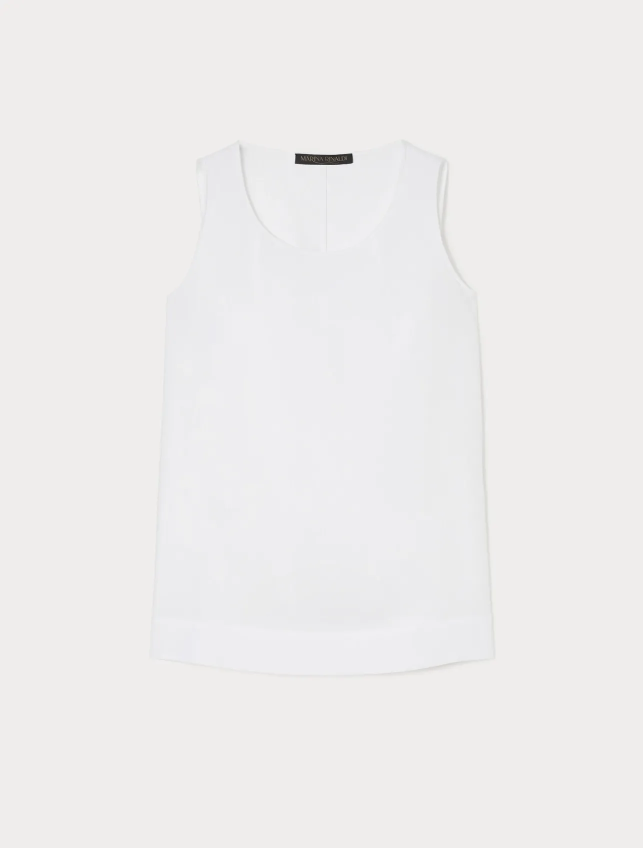 Outlet Marina Rinaldi Linen top OPTICALWHITE