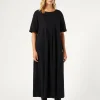 Discount Marina Rinaldi Long jersey dress BLACK