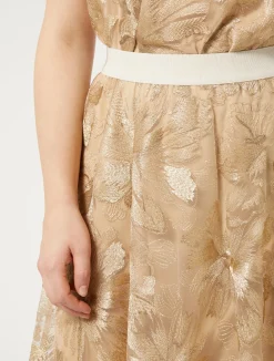 Discount Marina Rinaldi Long tulle skirt LIGHTGOLD