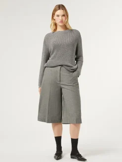 Best Marina Rinaldi Lurex viscose jumper MEDIUMGREY
