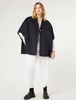 Discount Marina Rinaldi Milano-knit jersey blazer WHITE