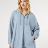 Fashion Marina Rinaldi Milano-knit jersey jacket LIGHTBLUE