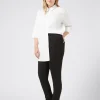 Clearance Marina Rinaldi Milano-knit trousers BLACK