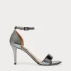 Best Marina Rinaldi Mirror-effect sandals MEDIUMGREY