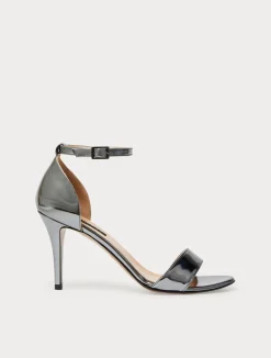 Best Marina Rinaldi Mirror-effect sandals MEDIUMGREY