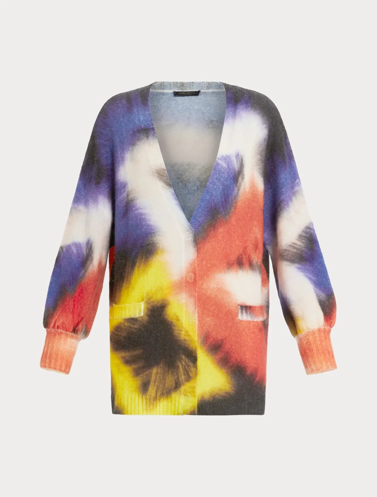 Clearance Marina Rinaldi Mohair blend cardigan BLACK