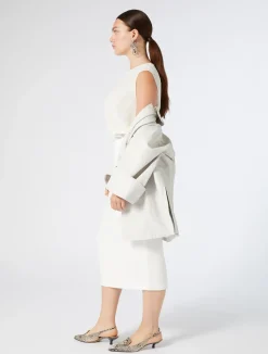 Hot Marina Rinaldi Nappa leather jacket IVORY