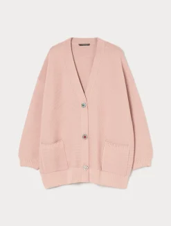 Fashion Marina Rinaldi Neoprene yarn cardigan NUDO