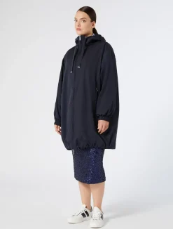 Hot Marina Rinaldi Nylon canvas parka MIDNIGHTBLUE