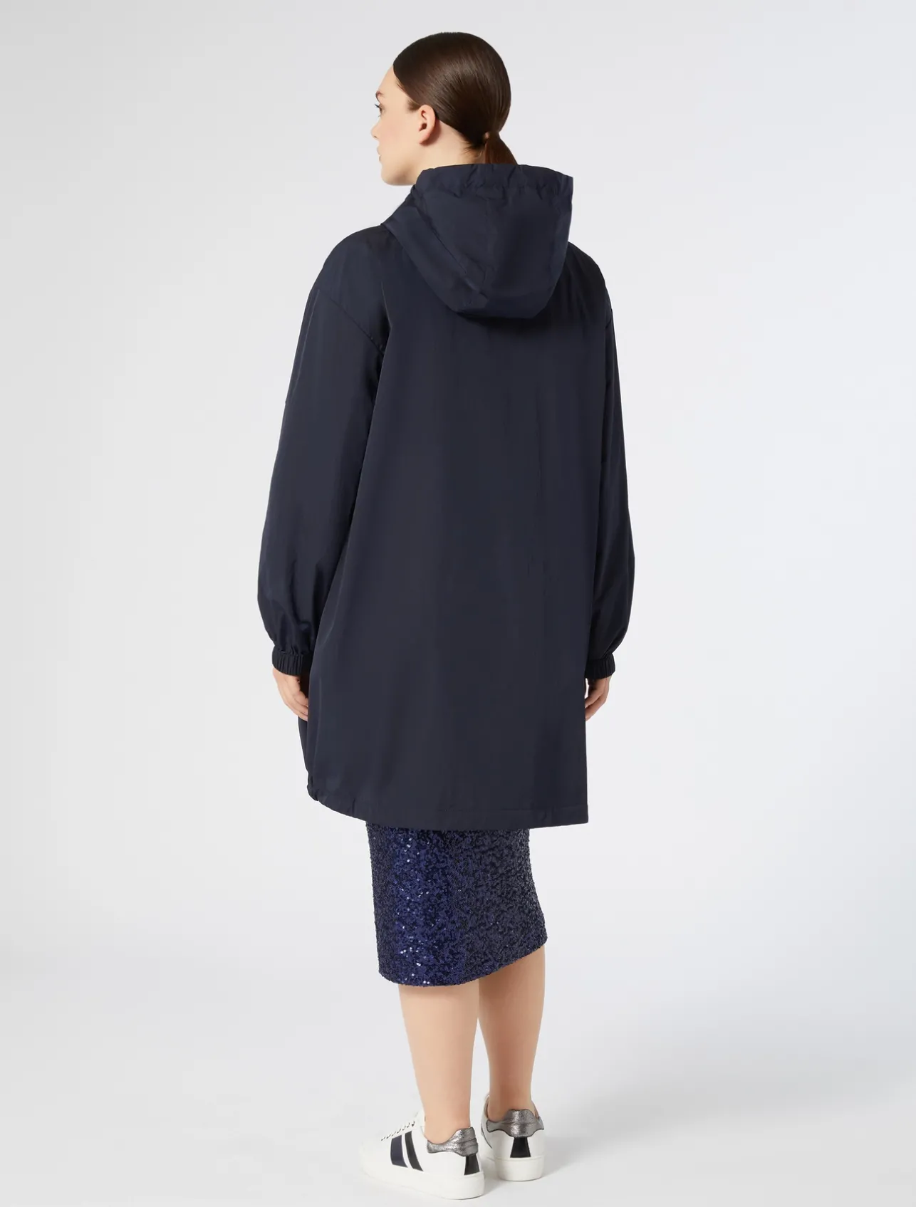 Hot Marina Rinaldi Nylon canvas parka MIDNIGHTBLUE