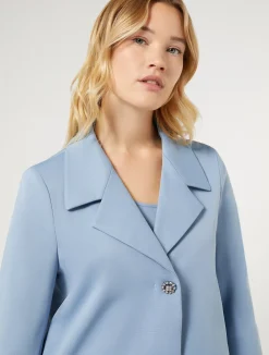 Clearance Marina Rinaldi Ottoman jacket LIGHTBLUE