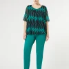 New Marina Rinaldi Ottoman trousers GREEN
