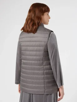Best Marina Rinaldi Padded gilet MEDIUMGREY