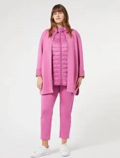 Discount Marina Rinaldi Padded gilet ANTIQUEROSE