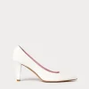 New Marina Rinaldi Patent leather court shoes WHITE