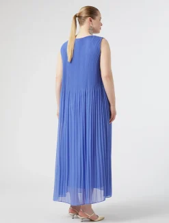Clearance Marina Rinaldi Pleated georgette dress AVIO