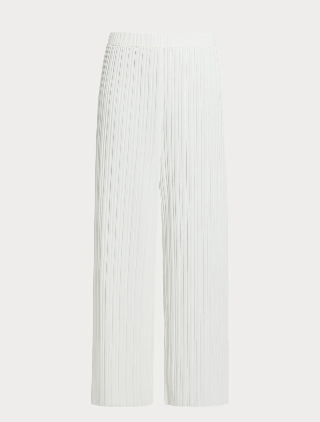 Online Marina Rinaldi Pleated jersey trousers WHITE