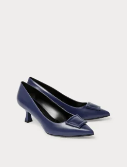 New Marina Rinaldi Pointed-toe court shoes ULTRAMARINE