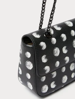 Outlet Marina Rinaldi Polka-dot print bag BLACK