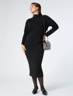Outlet Marina Rinaldi Polka-dot print bag BLACK
