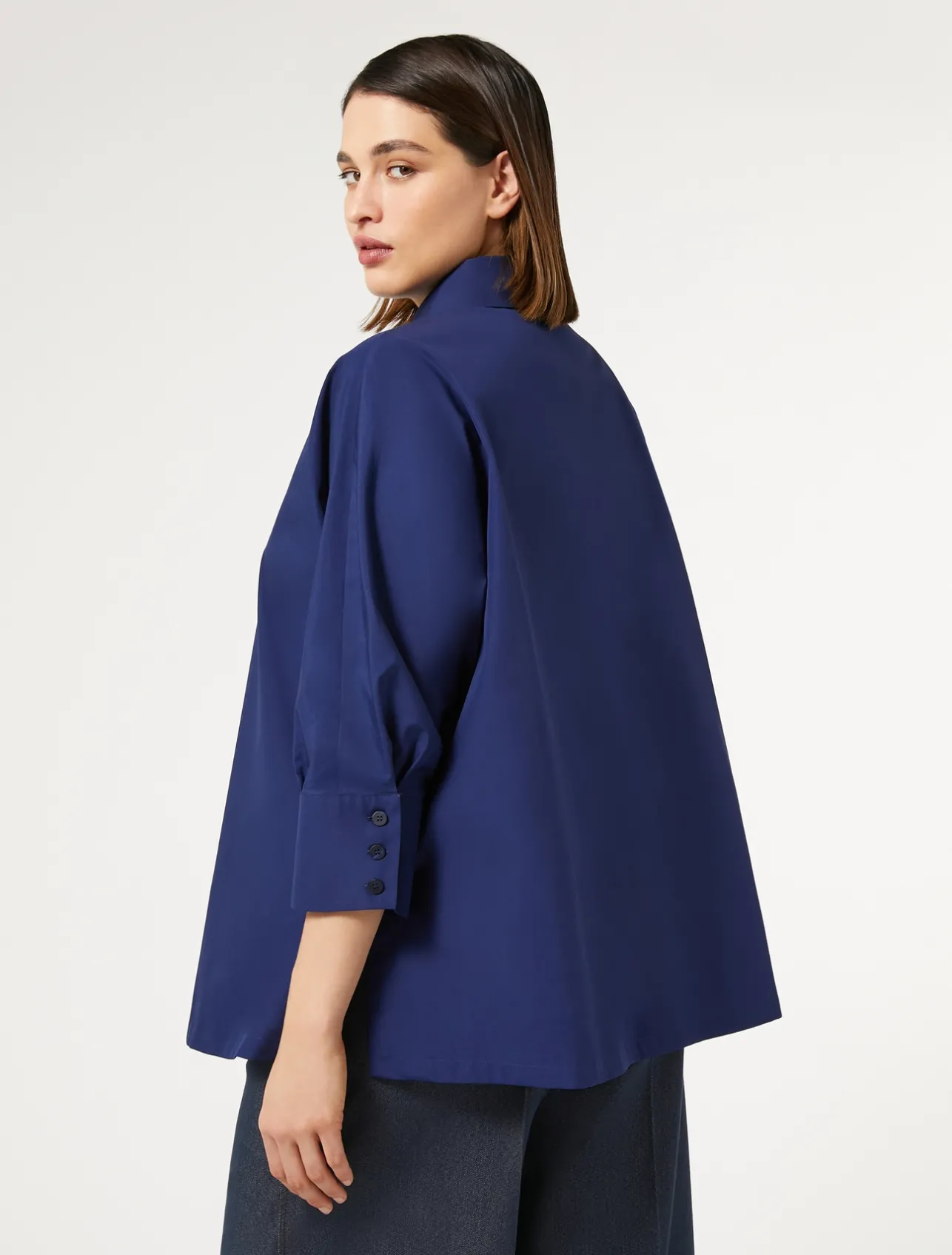 Hot Marina Rinaldi Poplin shirt BLUEPURPLE