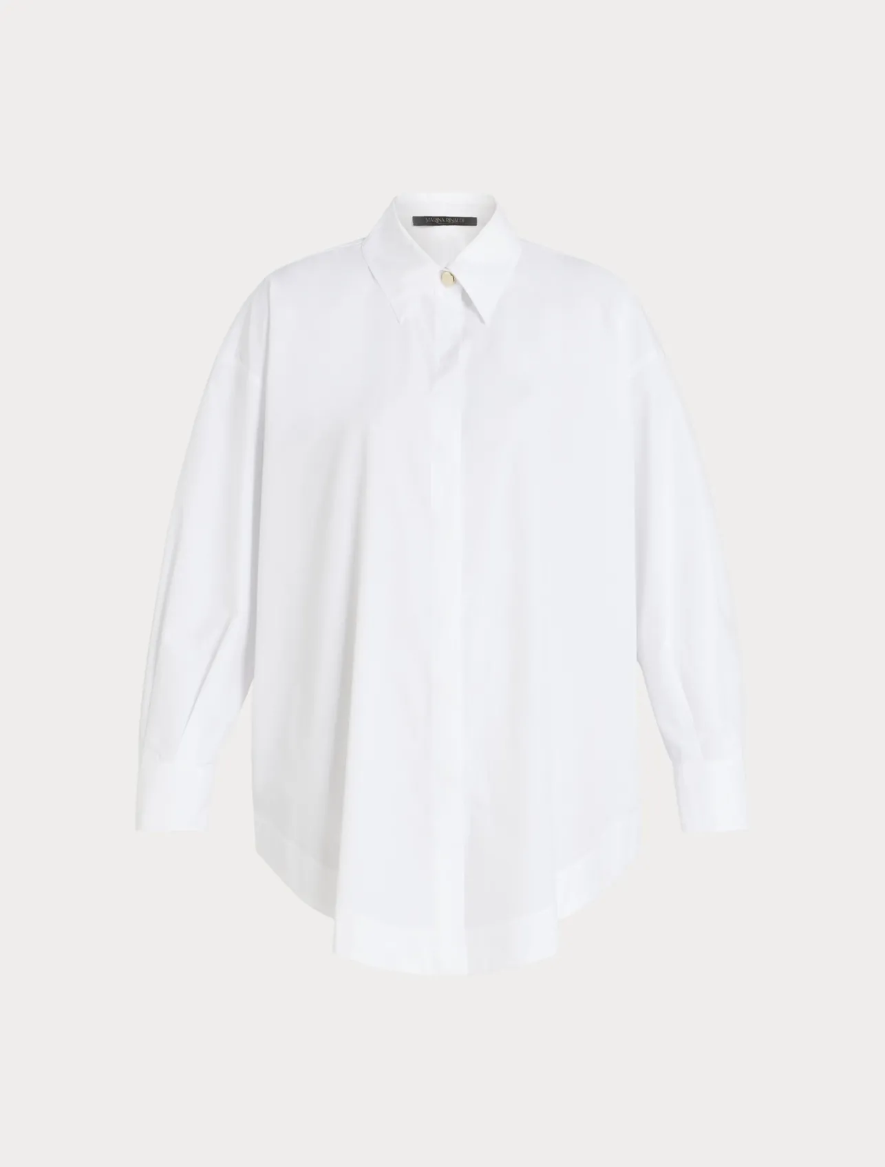 Online Marina Rinaldi Poplin shirt OPTICALWHITE
