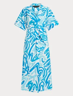 Clearance Marina Rinaldi Poplin shirt dress WHITE